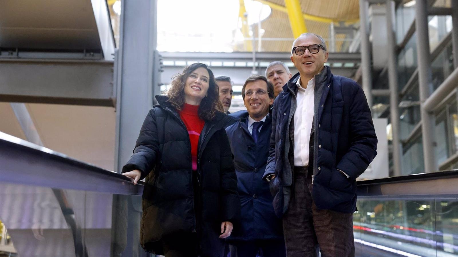 Díaz Ayuso garantiza que trabajarán para hacer de Madrid "la casa de la Fórmula 1"