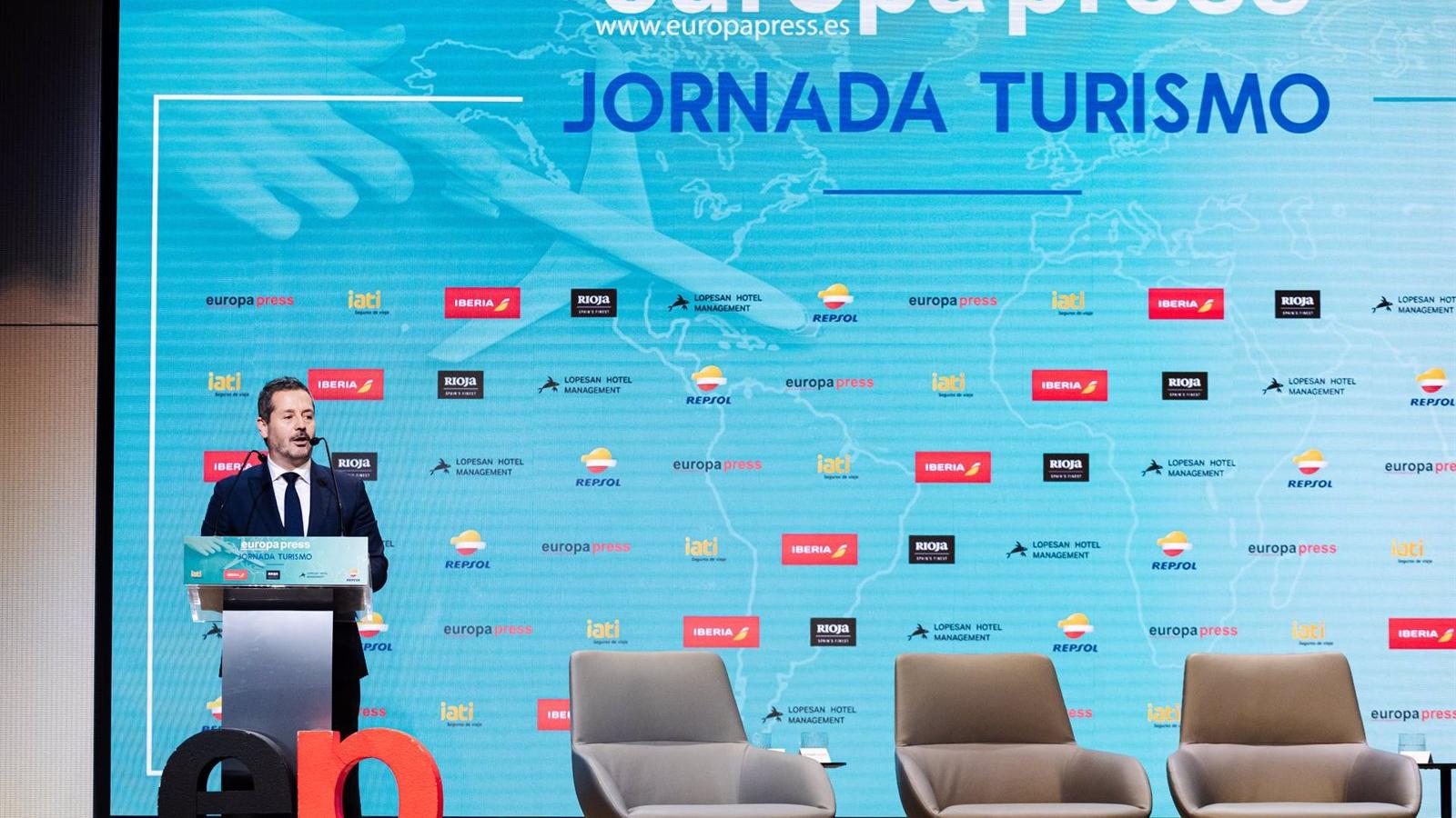 Mariano de Paco celebra los datos del turismo en Madrid, que han registrado un 16% más de turistas durante 2023