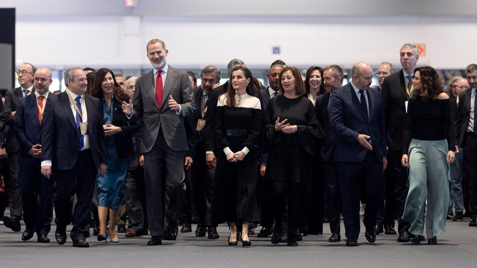 Los Reyes inauguran un Fitur 2024 con cifras récord de turismo y Ecuador de 'País Socio'