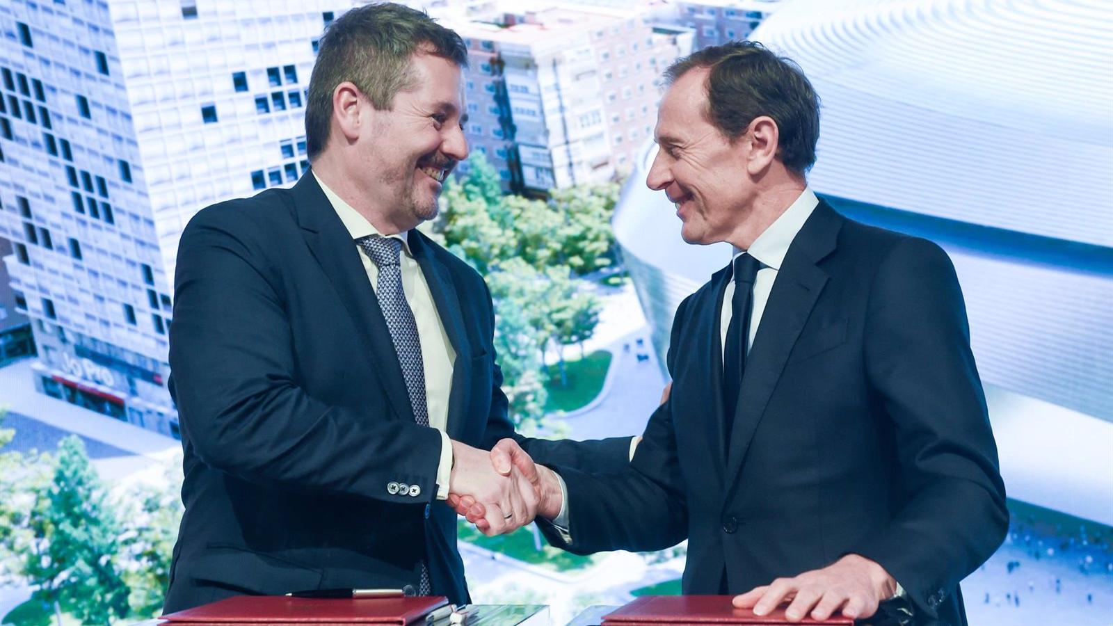 Comunidad y Real Madrid colaborarán en la promoción turística y cultural del Bernabéu