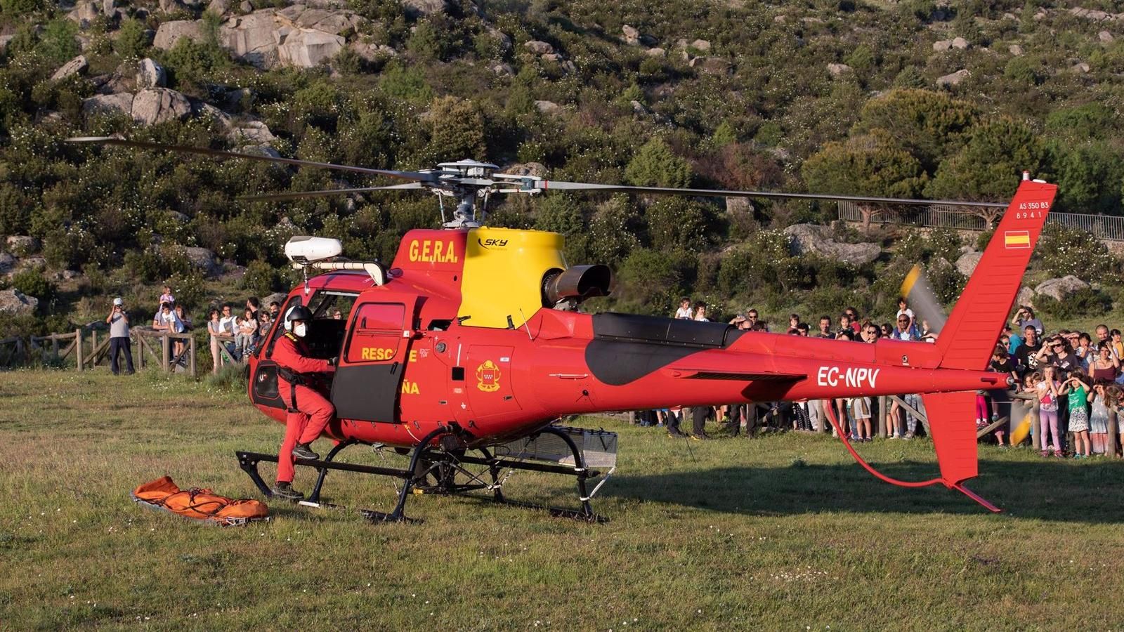 El GERA realizó 285 actuaciones en distintos puntos de la sierra madrileña en 2023