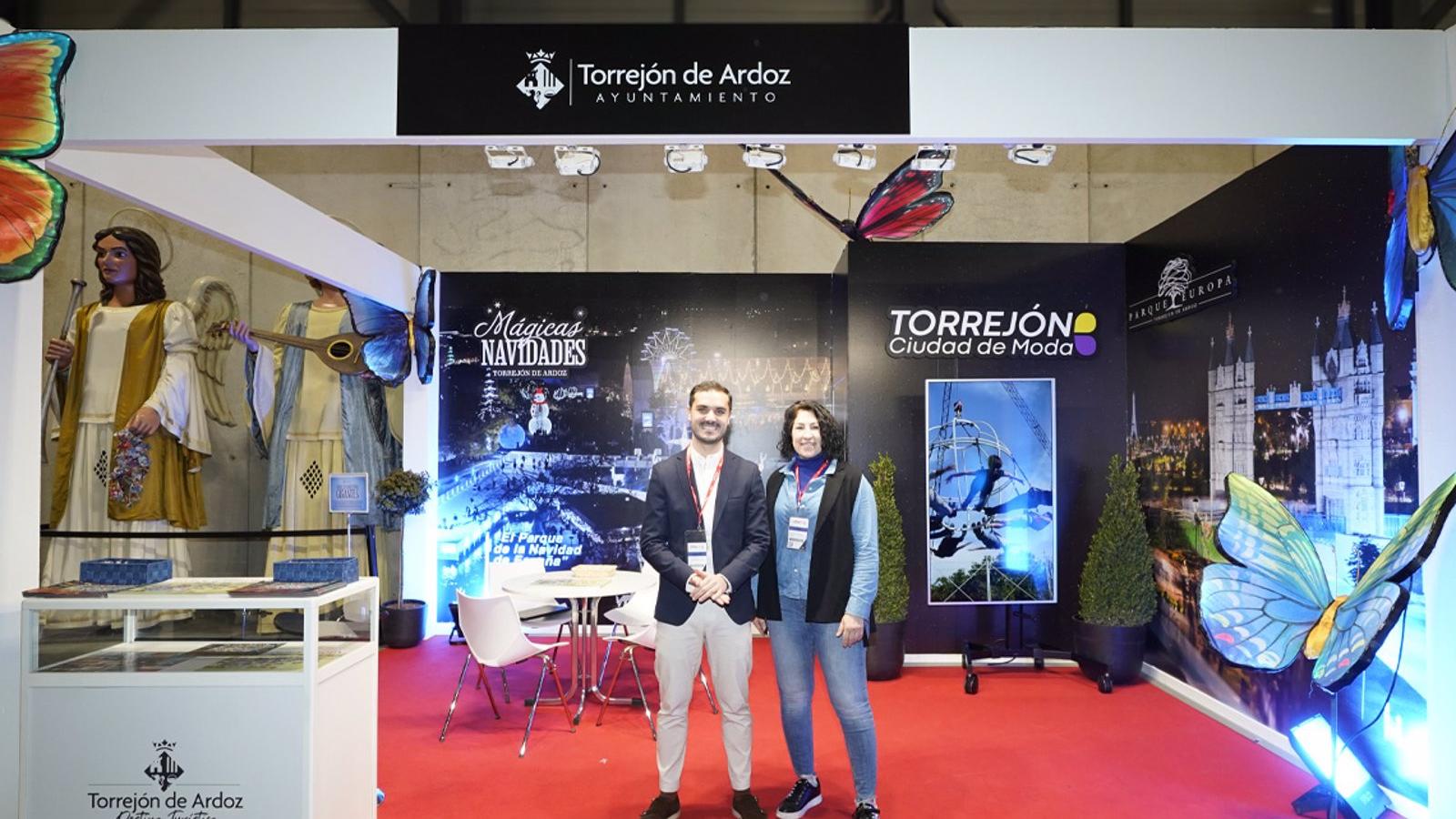 Torrejón promociona en Fitur sus Mágicas Navidades, el Parque Europa y otros atractivos