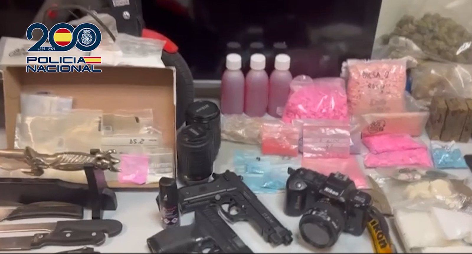  Desmantelado un narcopiso en Alcobendas que ofrecía gran cantidad de drogas