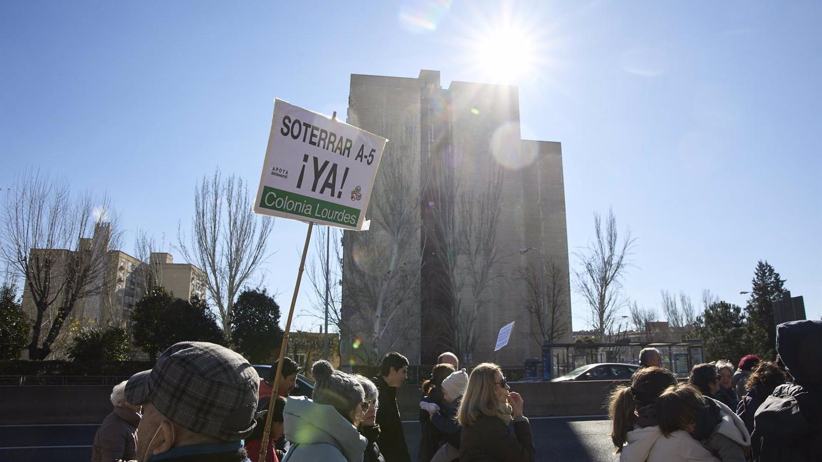 El PSOE pide "no dejar fuera" del soterramiento de la A-5 a los vecinos de Campamento y Aluche