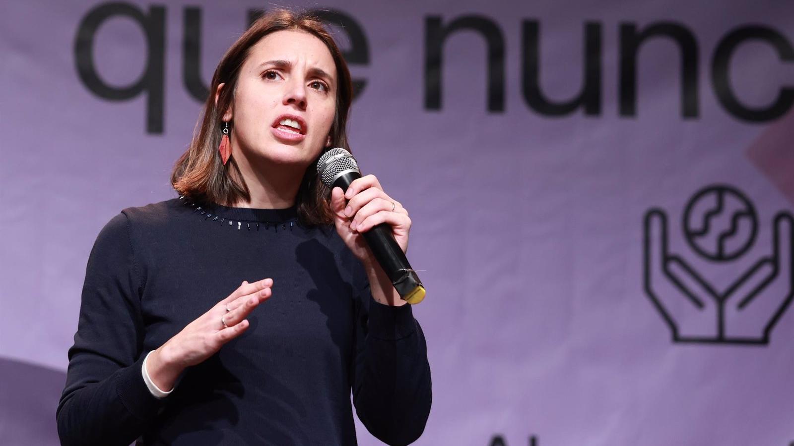 Las bases de Podemos proclaman a Montero como candidata a las europeas