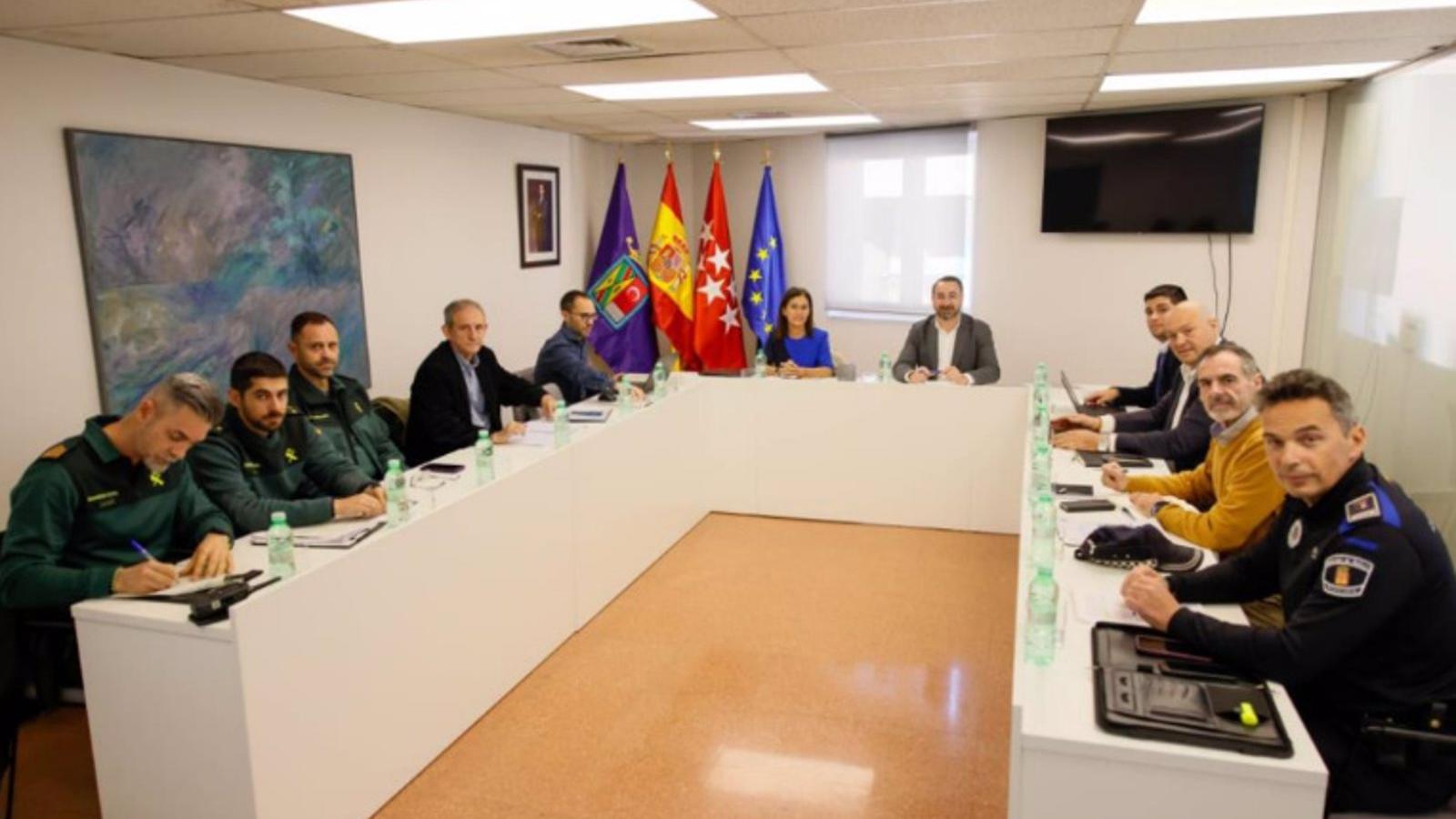 Reunión de la Junta Local de Seguridad para abordar las fiestas de Carnaval en Colmenar Viejo