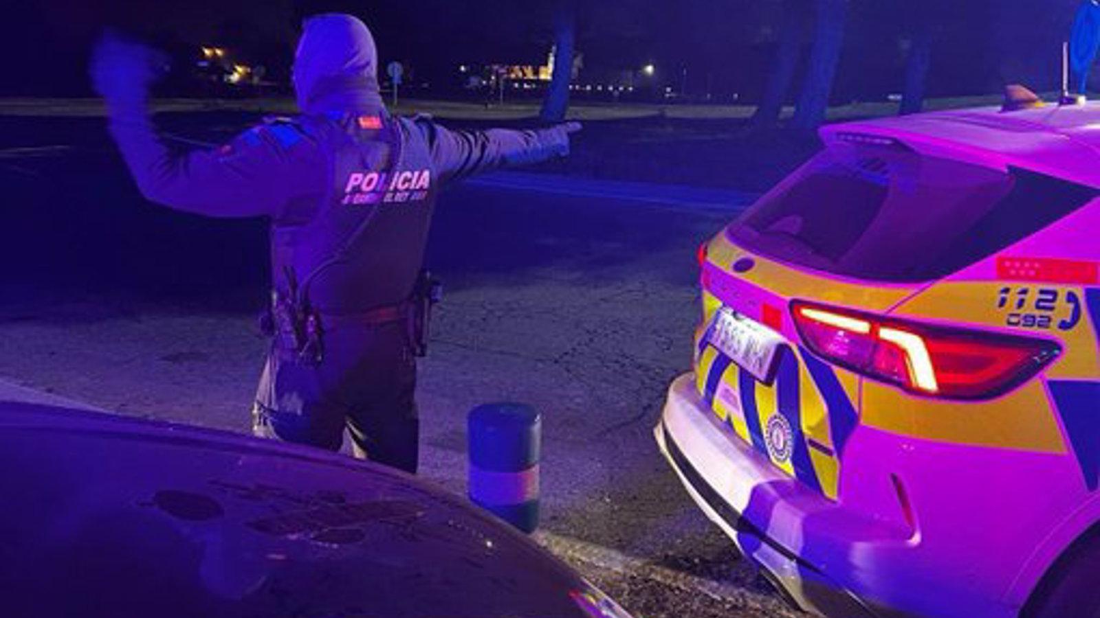  Interceptan en Arganda a un conductor que circuló anoche varios kilómetros en sentido contrario