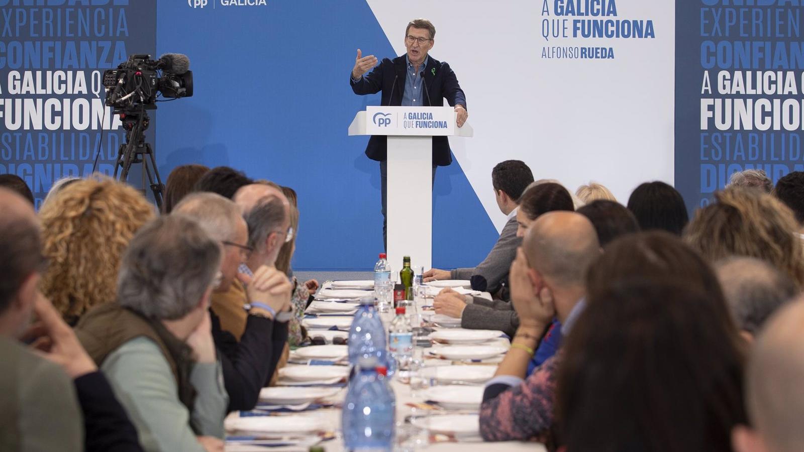 Feijóo: "Si no hay delito de terrorismo, ¿por qué quieren incluirlo en la amnistía?"