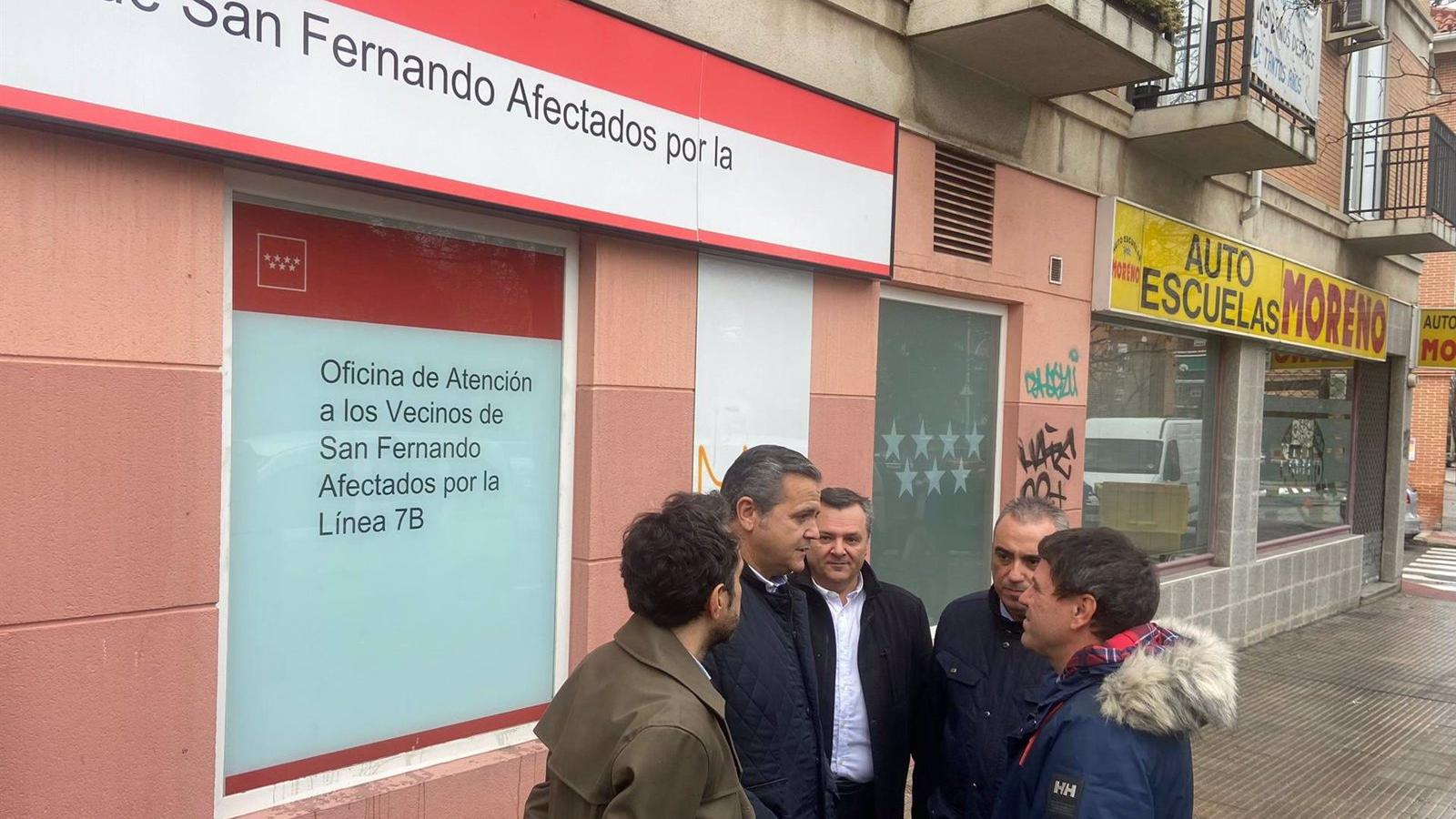 Ayuda psicológica para los vecinos de San Fernando afectados por la Línea 7B de Metro