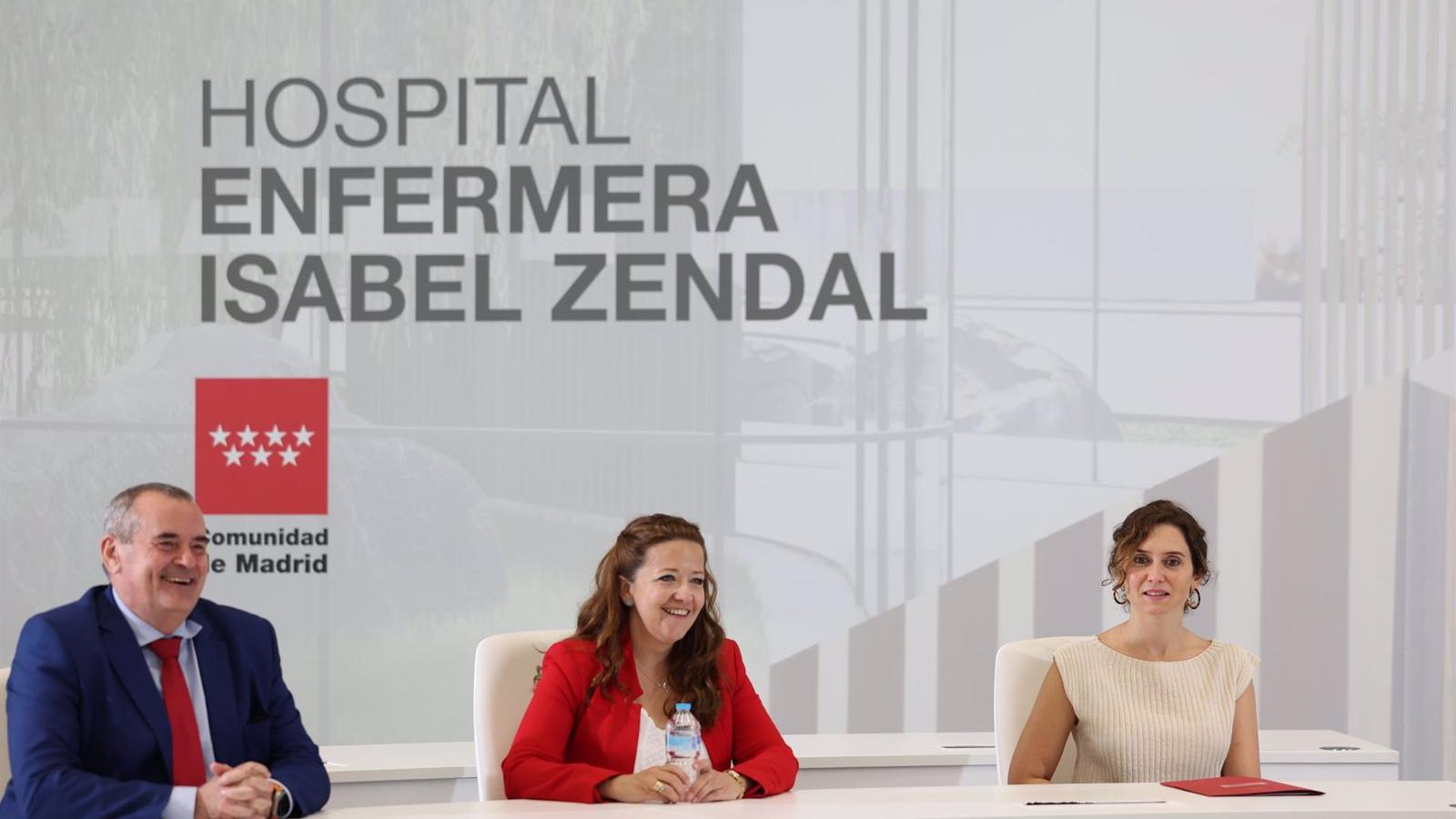 Matute celebra el inicio de las obras del centro para pacientes de ELA en el Zendal