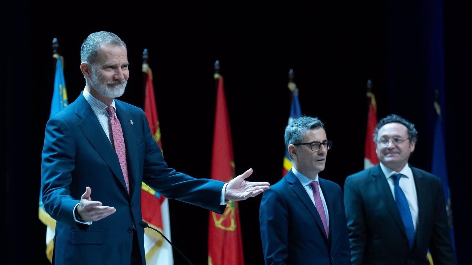Felipe VI defiende la independencia judicial: "Todos han de preservarla y respetarla"