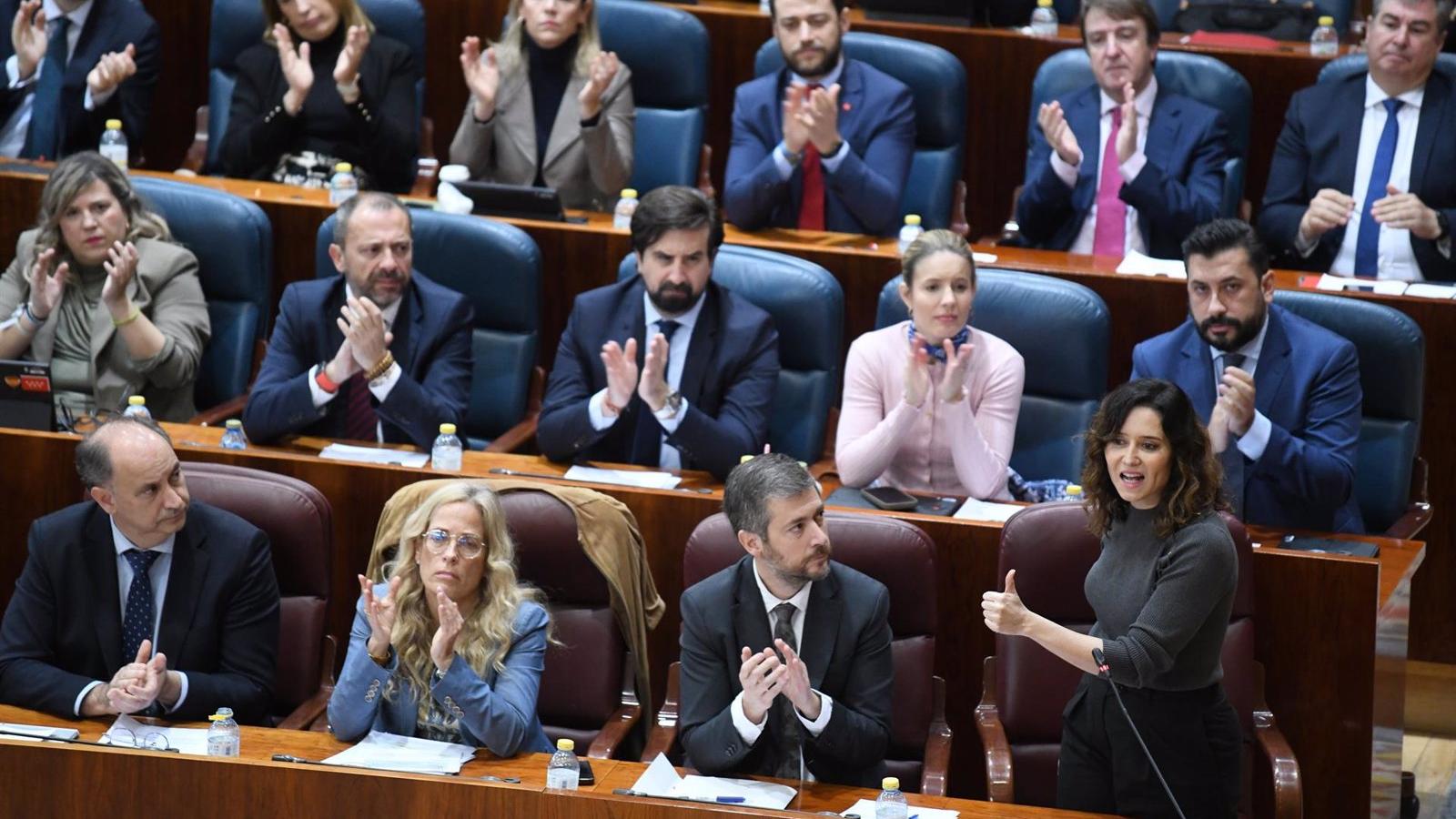 Díaz Ayuso defiende que Madrid tiene "la mejor Sanidad pública de España" 