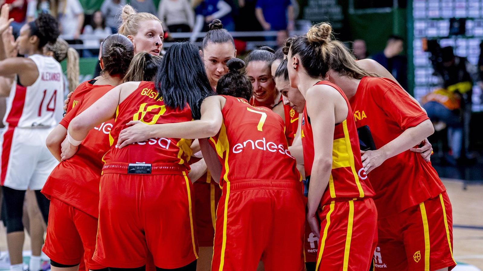 La selección femenina se mantiene número 4 y primera europea en el ranking FIBA