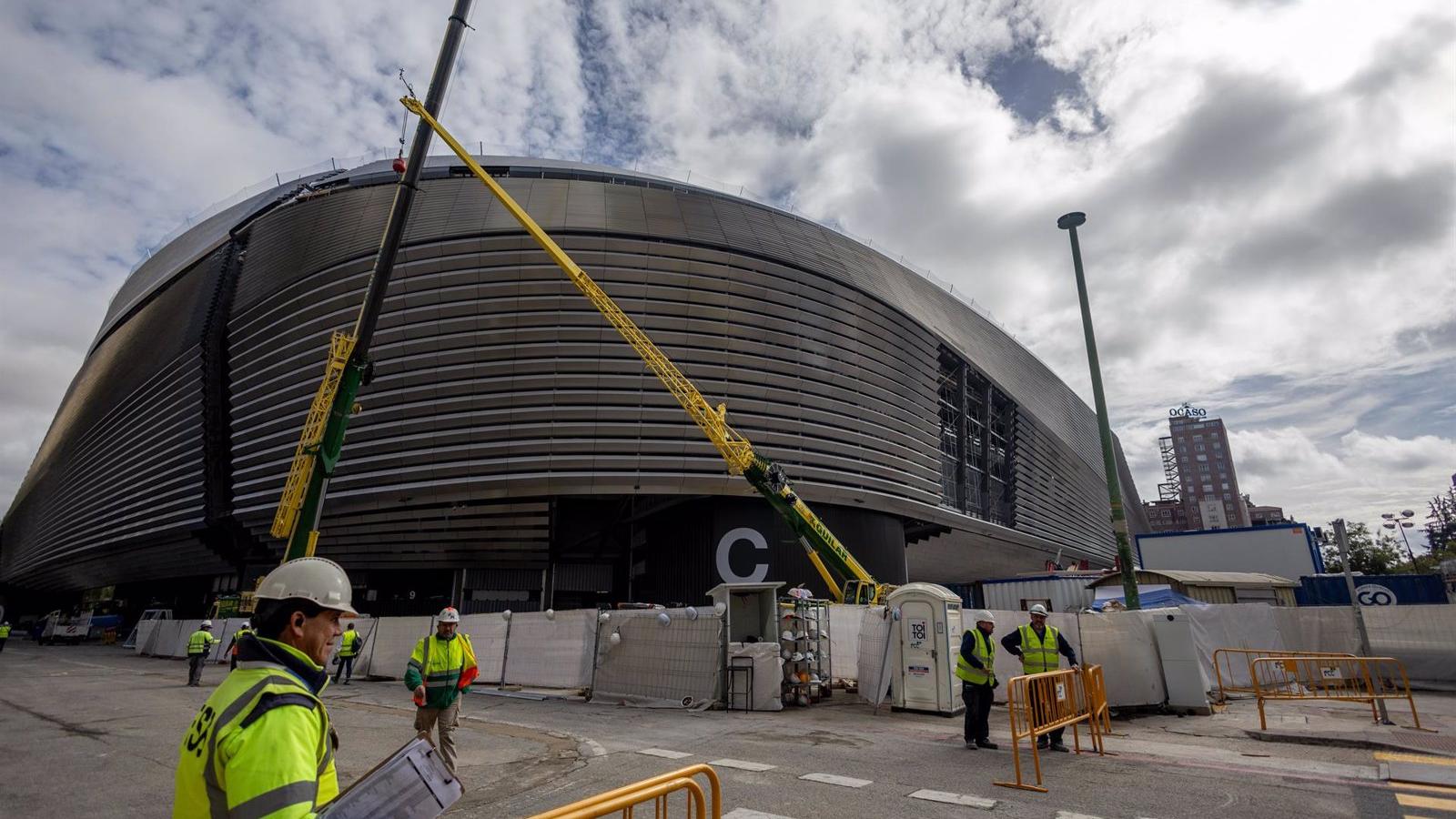 Afecciones al tráfico en el entorno del Bernabéu por las obras de Metro y el futuro parking subterráneo