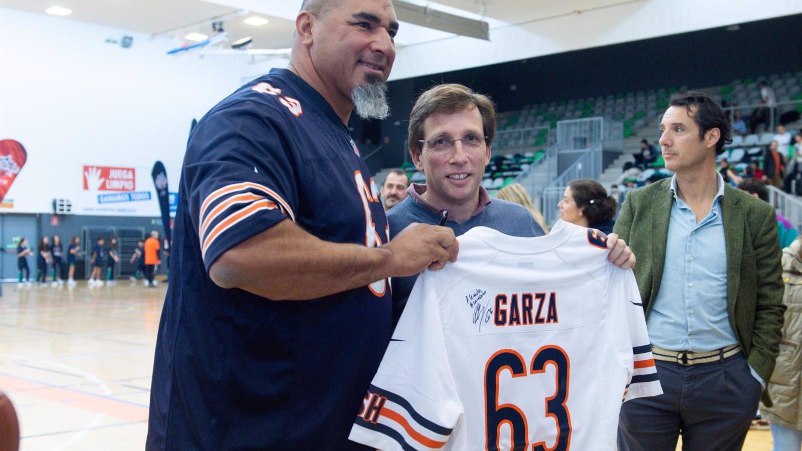 Roberto Garza: "El amor al fútbol americano está en Madrid, se vivirá una gran experiencia NFL"