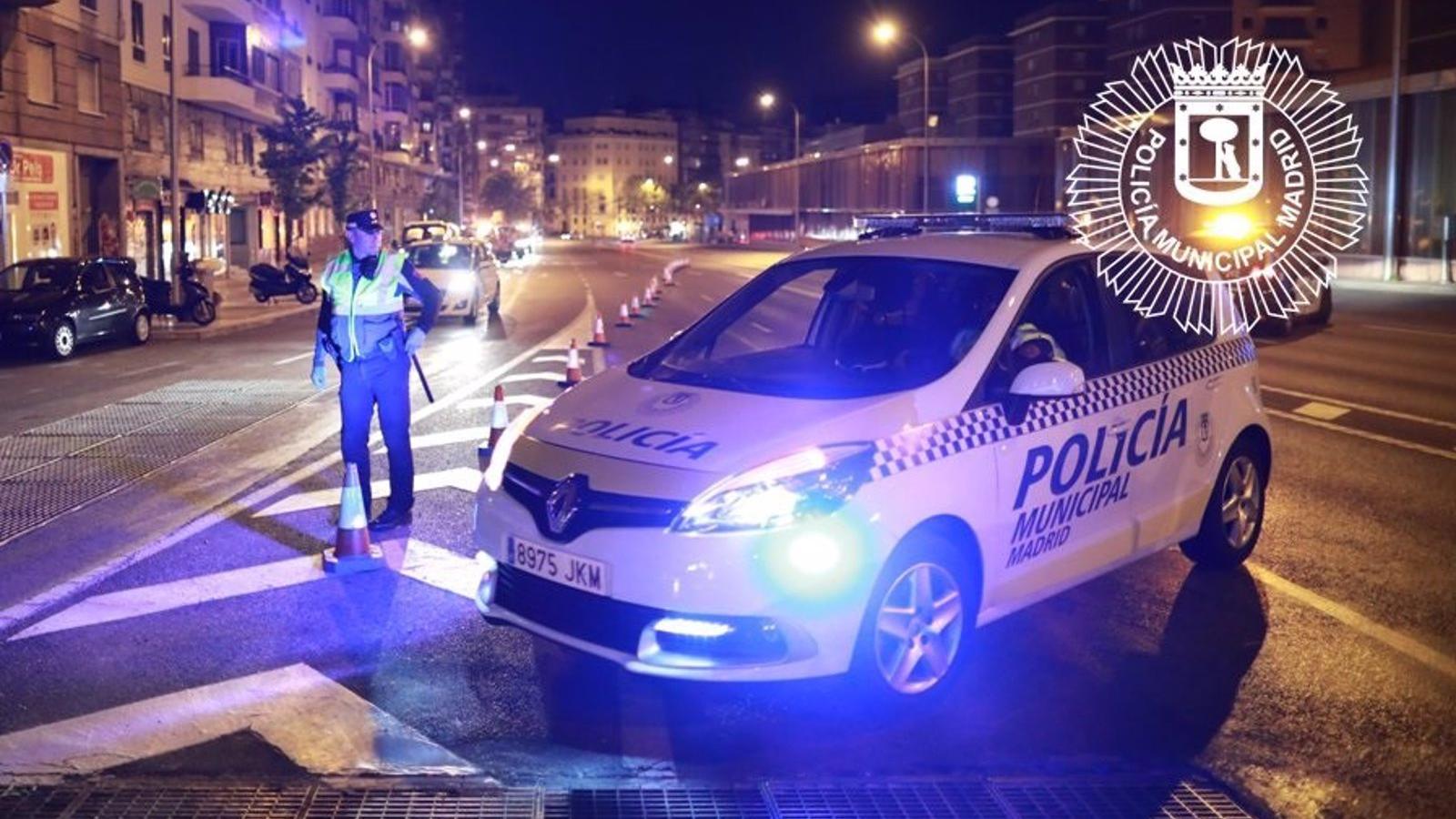 La Policía de Madrid hizo casi 130.000 pruebas de alcoholemia el año pasado y registró más de 20.000 accidentes