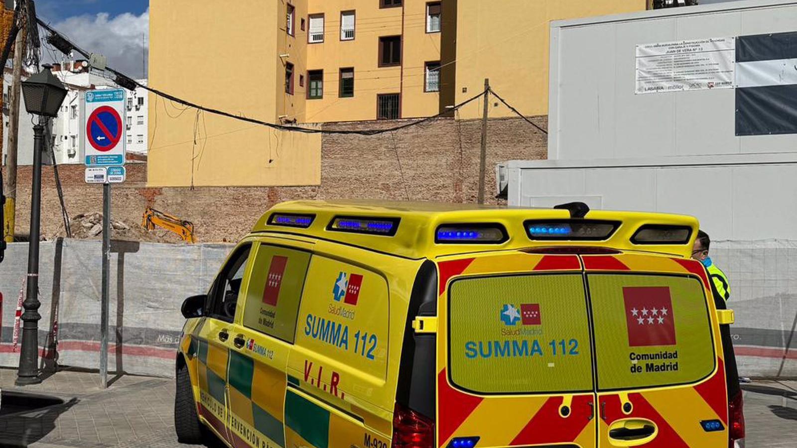Muere un obrero tras caerle encima un muro de hormigón en Delicias