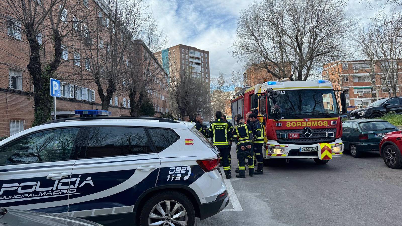  Herido grave un obrero al caer por la altura de un ascensor en construcción en Moratalaz