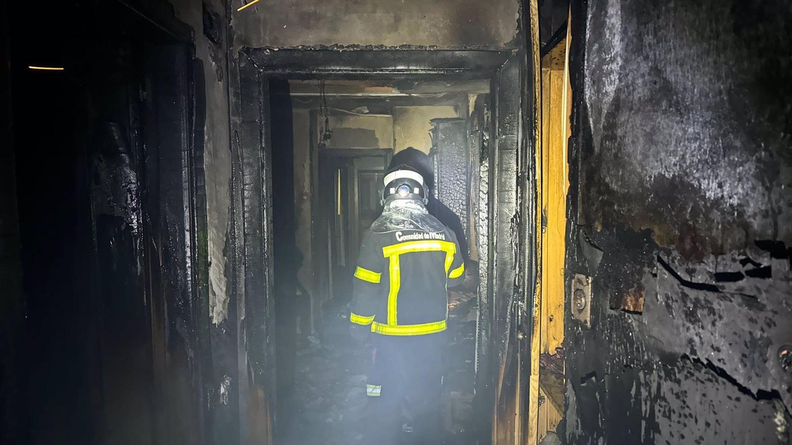  En prisión el joven que incendió intencionadamente su piso de Alcalá mientras dormían sus padres y hermano