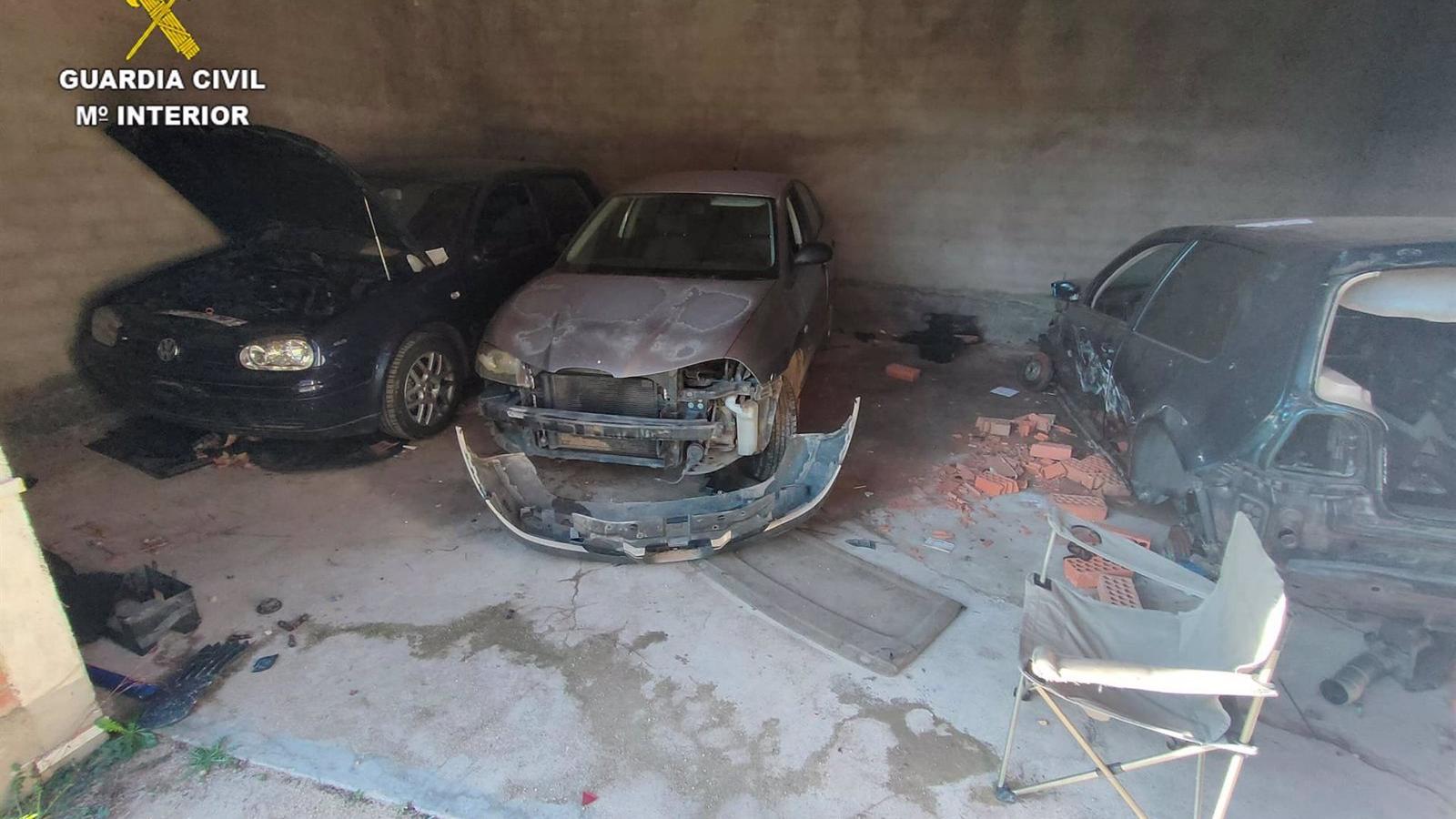  Detenido por robar coches en Madrid y Toledo para desguazarlos y vender sus piezas