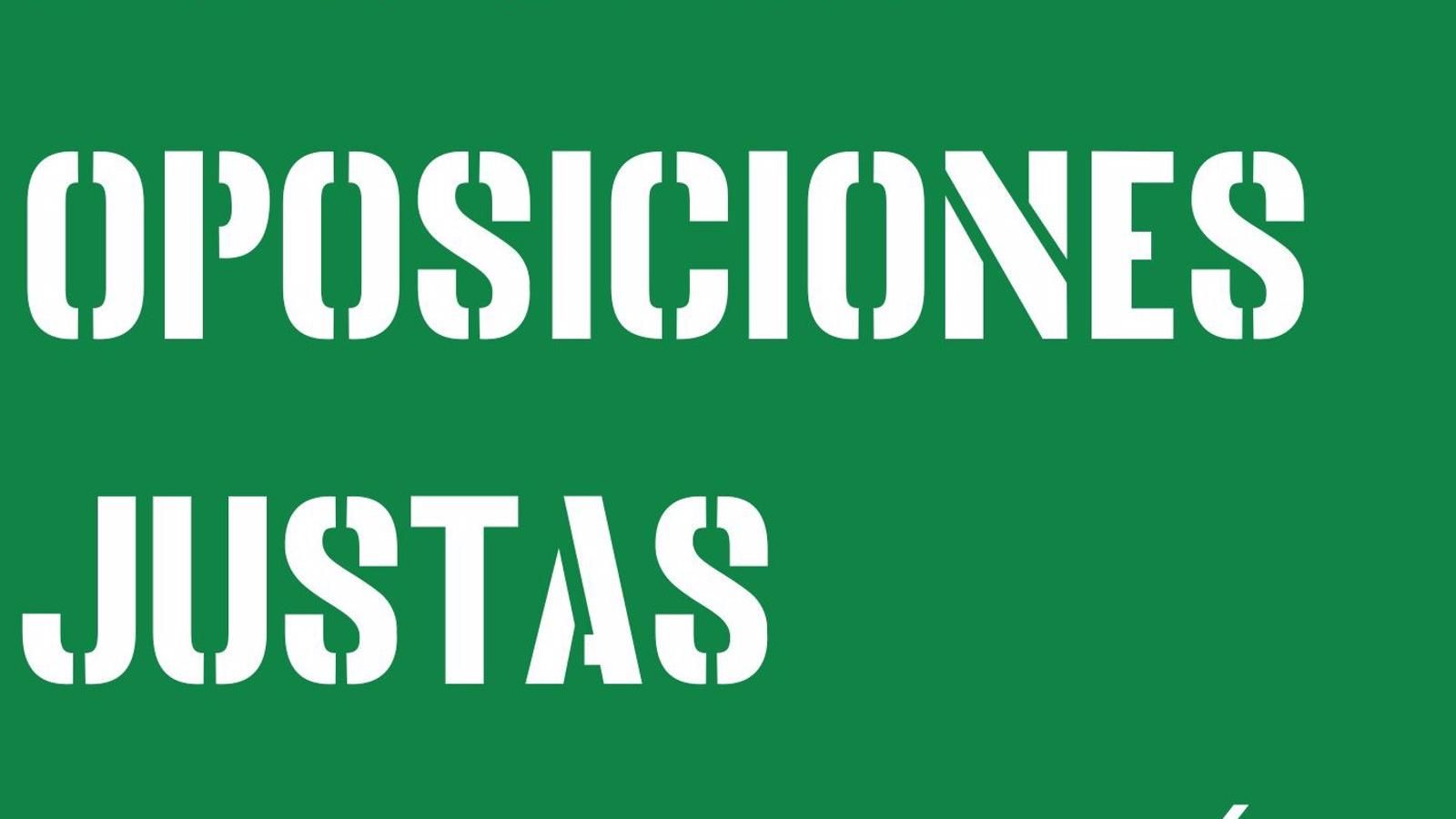 Sindicatos educativos se manifiestan "por unas oposiciones justas" en la Comunidad de Madrid