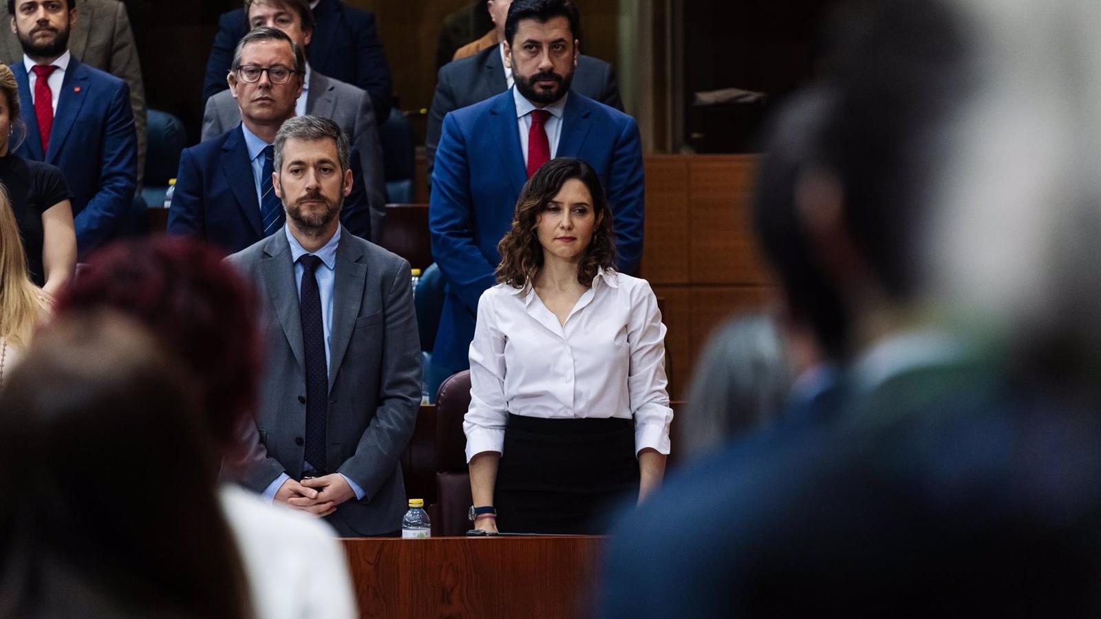 Díaz Ayuso carga contra la corrupción del PSOE: "No lo van a tapar por muchas dimisiones que pidan"