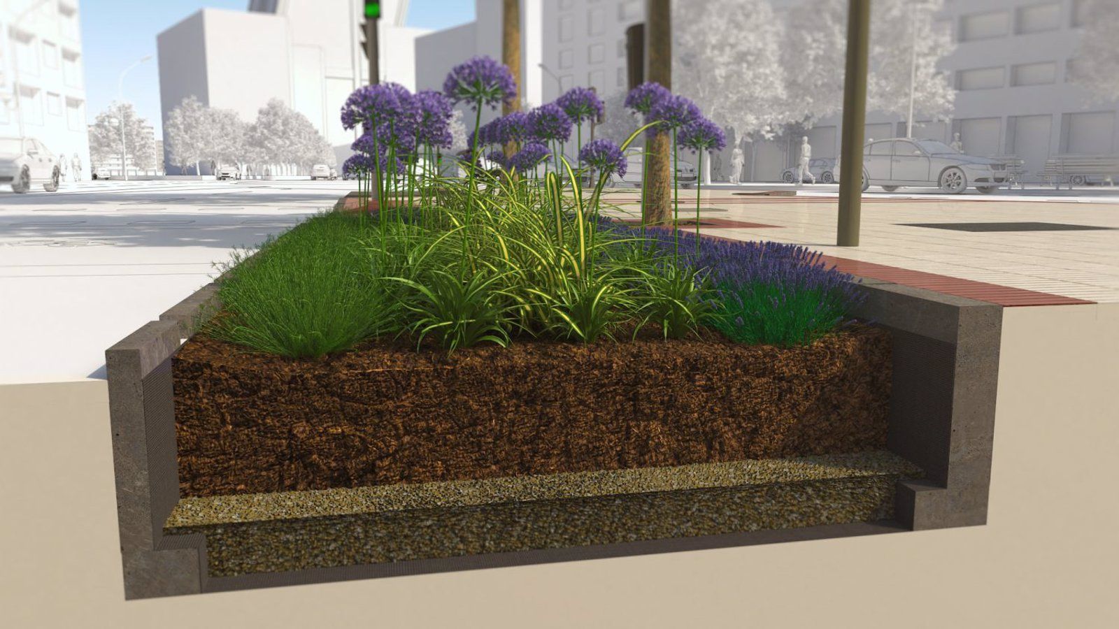 En marcha un nuevo proyecto piloto para mejorar los sistemas urbanos de drenaje sostenible en Madrid Nuevo Norte