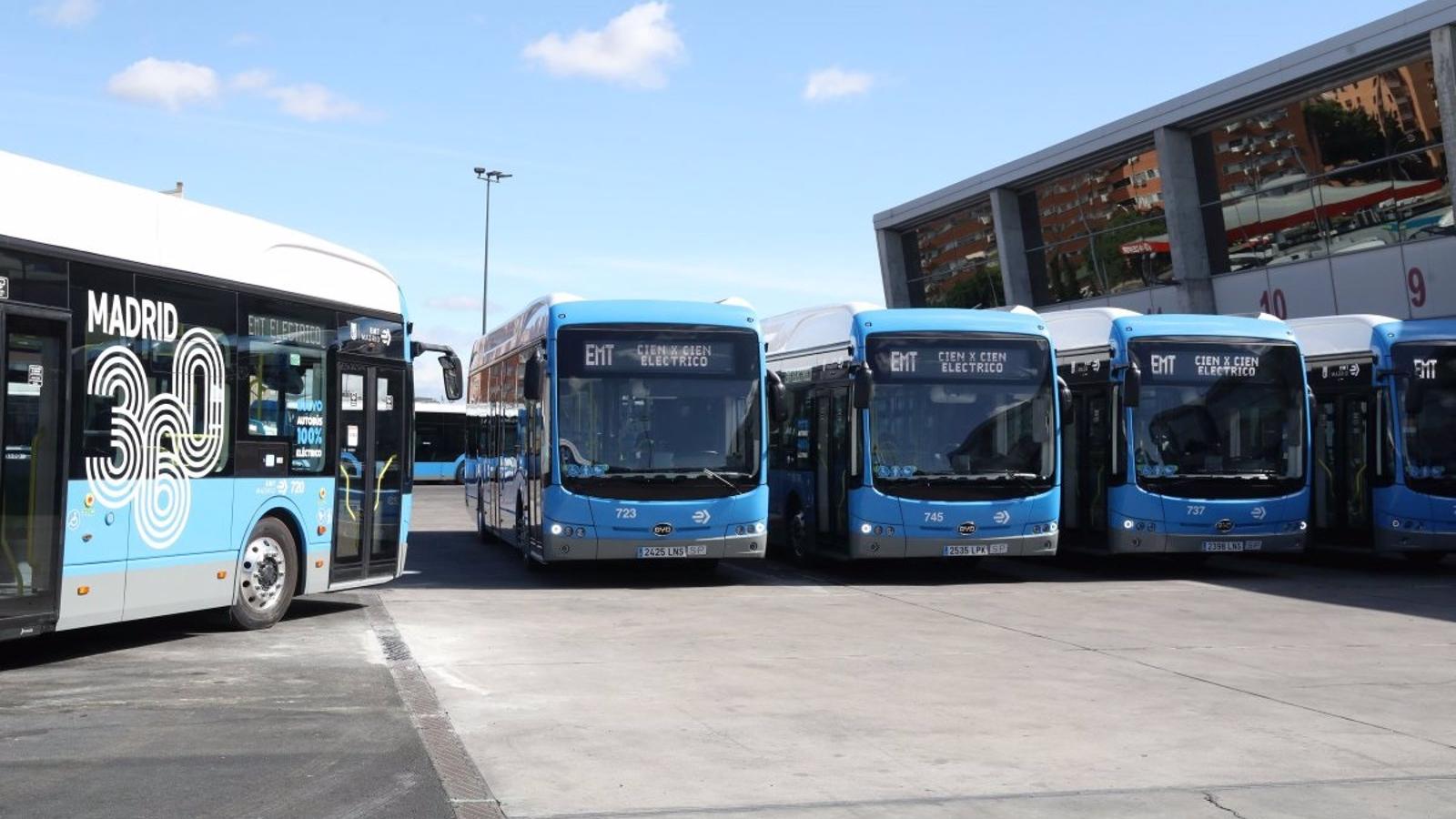Las líneas universitarias de EMT no darán servicio entre el 25 de marzo y el 1 de abril