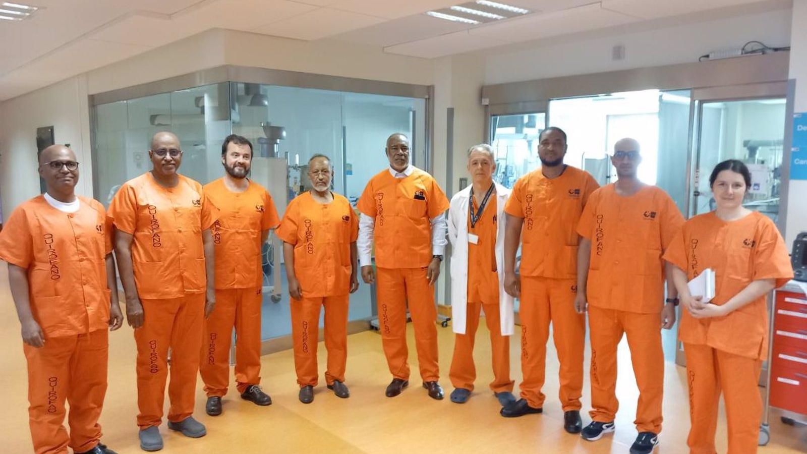Directivos sanitarios de Mauritania visitan Fundación Alcorcón, Gregorio Marañón y Ramón y Cajal para reforzar formación