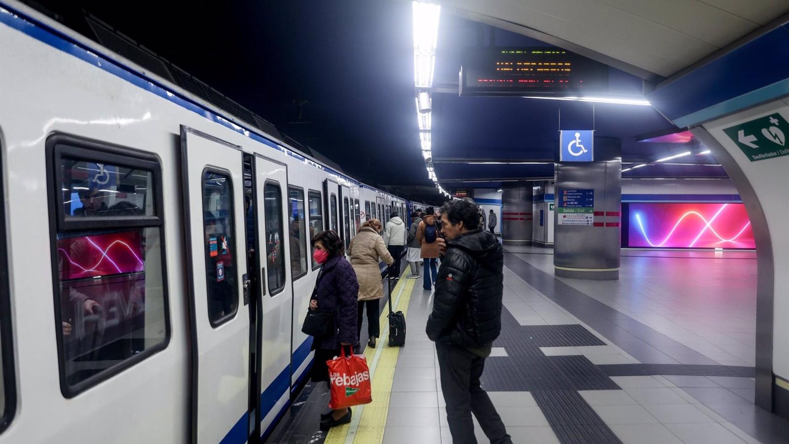 Metro de Madrid duplica su servicio por Semana Santa