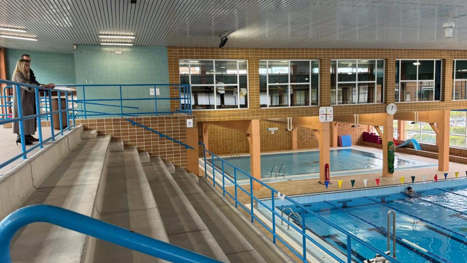 El centro deportivo Pueblo Nuevo reabre su piscina climatizada tras las obras con una inversión de 240.000 euros