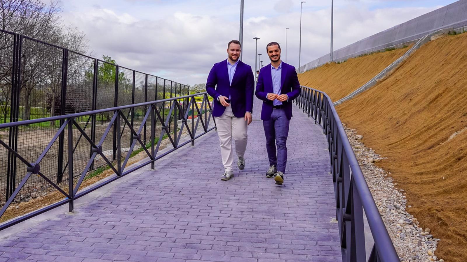 Un nuevo camino peatonal en Torrejón comunica el Polígono Los Almendros y el casco urbano desde el barrio de Fresnos
