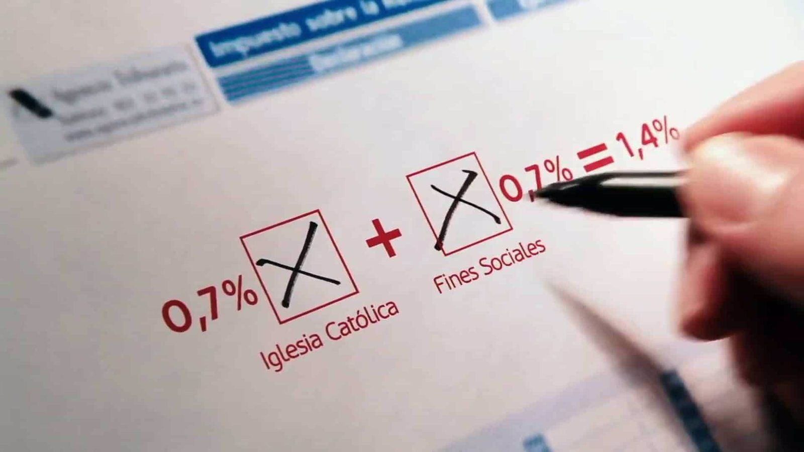 Cáritas recibió 22,9 millones el año pasado de la X solidaria y recuerda que marcarla no supone "pagar más"