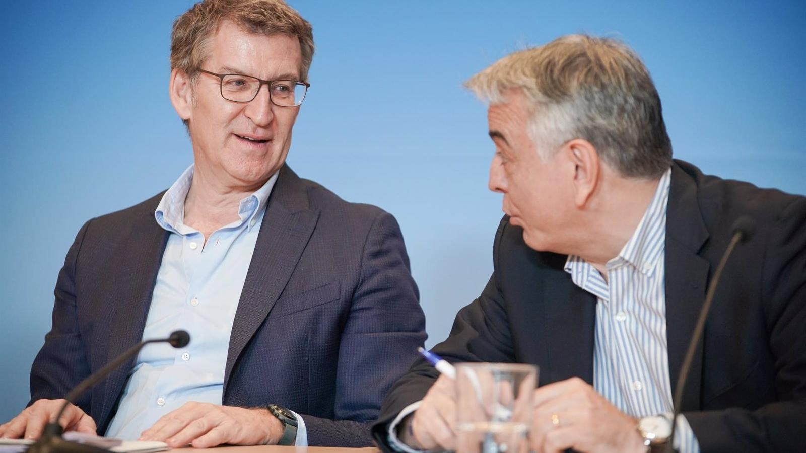 Feijóo critica las políticas nacionalistas y defiende una economía abierta en Euskadi