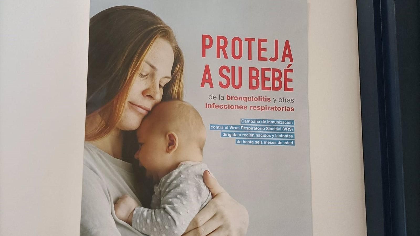 La vacuna reduce un 90% las hospitalizaciones por bronquiolitis de bebés en Madrid