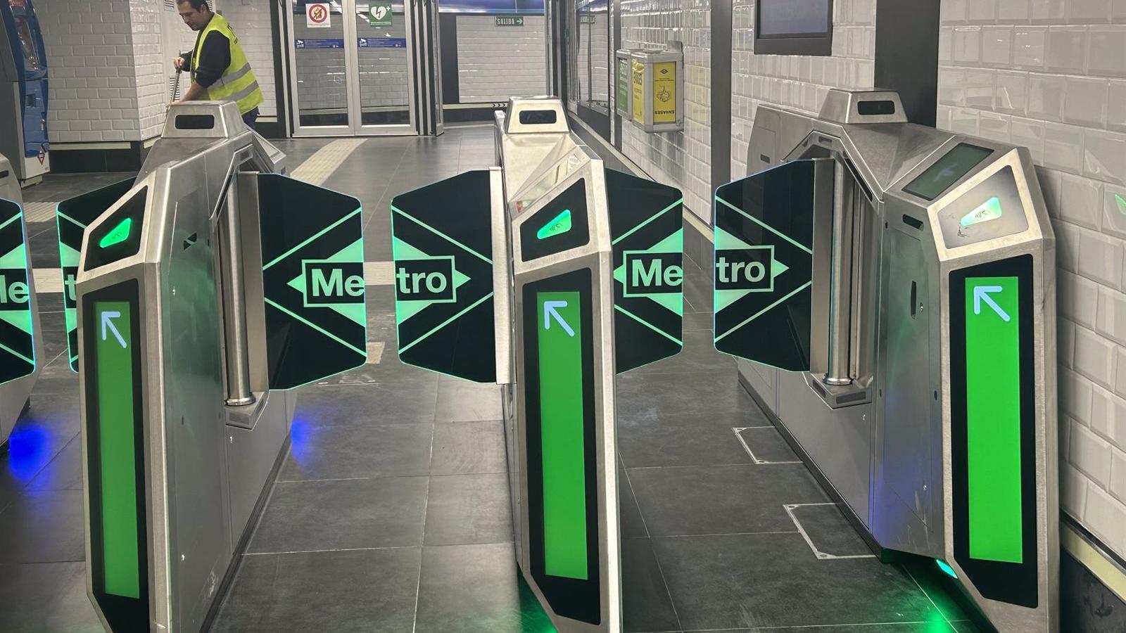 19 estaciones de Metro de Madrid instalarán los nuevos tornos inteligentes