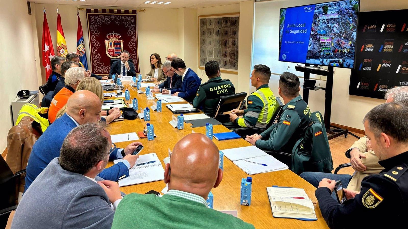 Coordinación policial 1.700 agentes desplegados en las fiestas de Móstoles