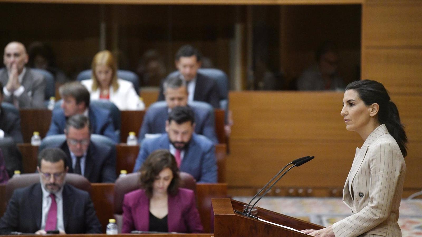 Monasterio carga contra Sánchez y Ayuso por "devaluar la calidad democrática"