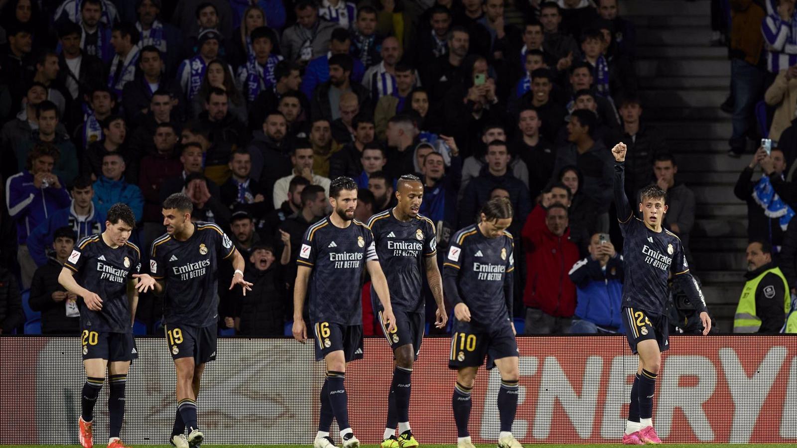 El Real Madrid se impone ante la Real Sociedad por la mínima antes de la Champions