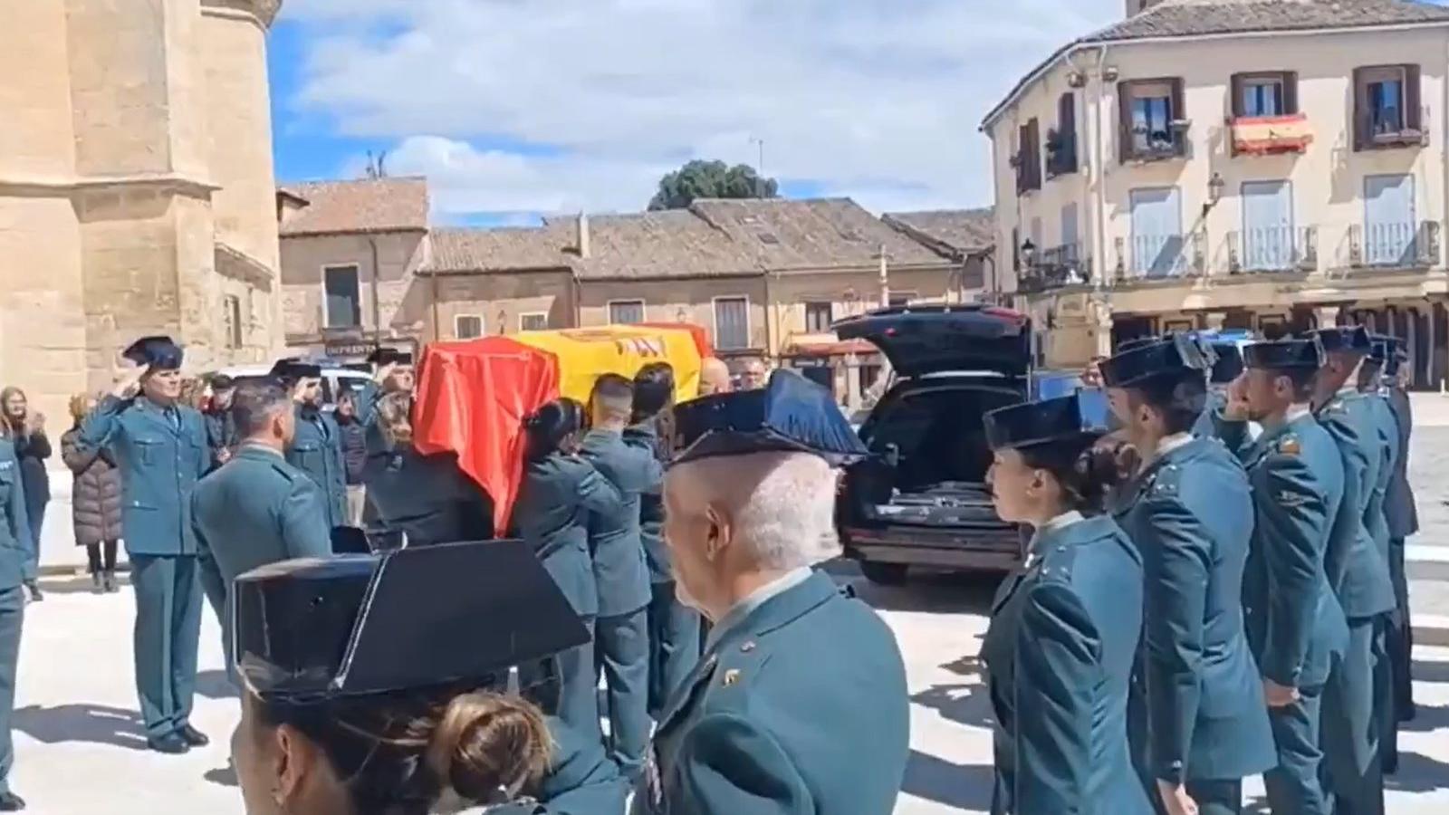 Despiden en Torrelaguna a un guardia civil fallecido