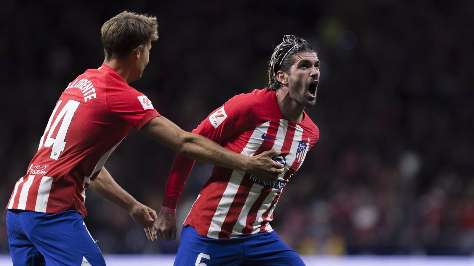 El Atlético se afianza en la cuarta plaza tras vencer al Athletic en el Metropolitano