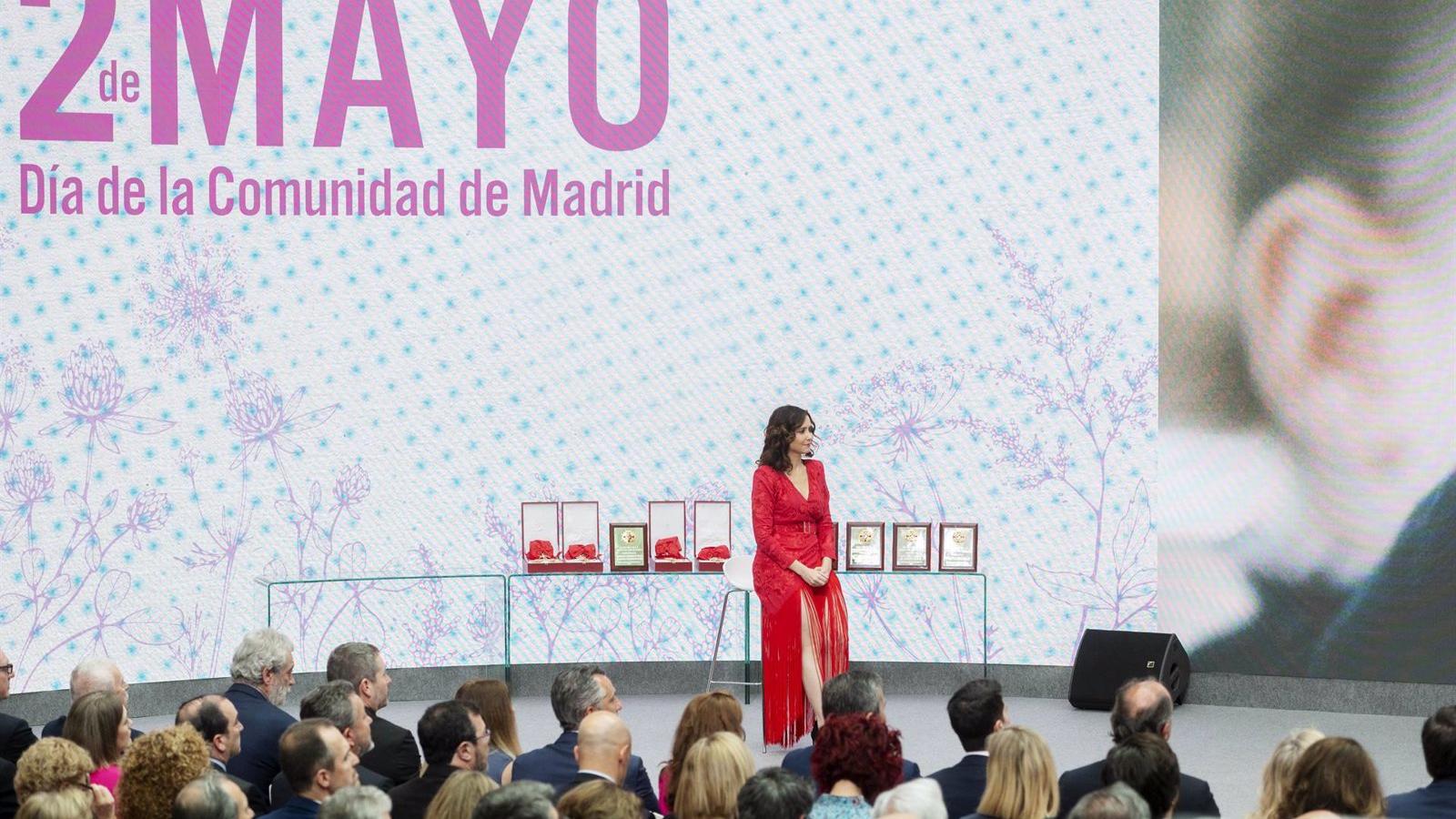 Ayuso reivindica por el 2 de Mayo la contribución histórica de Madrid a España