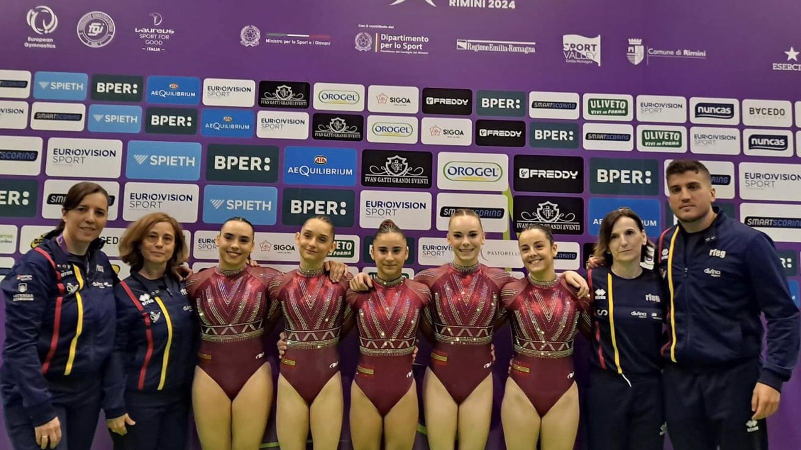 España se clasifica quinta en el inicio del Europeo de Gimnasia Artística