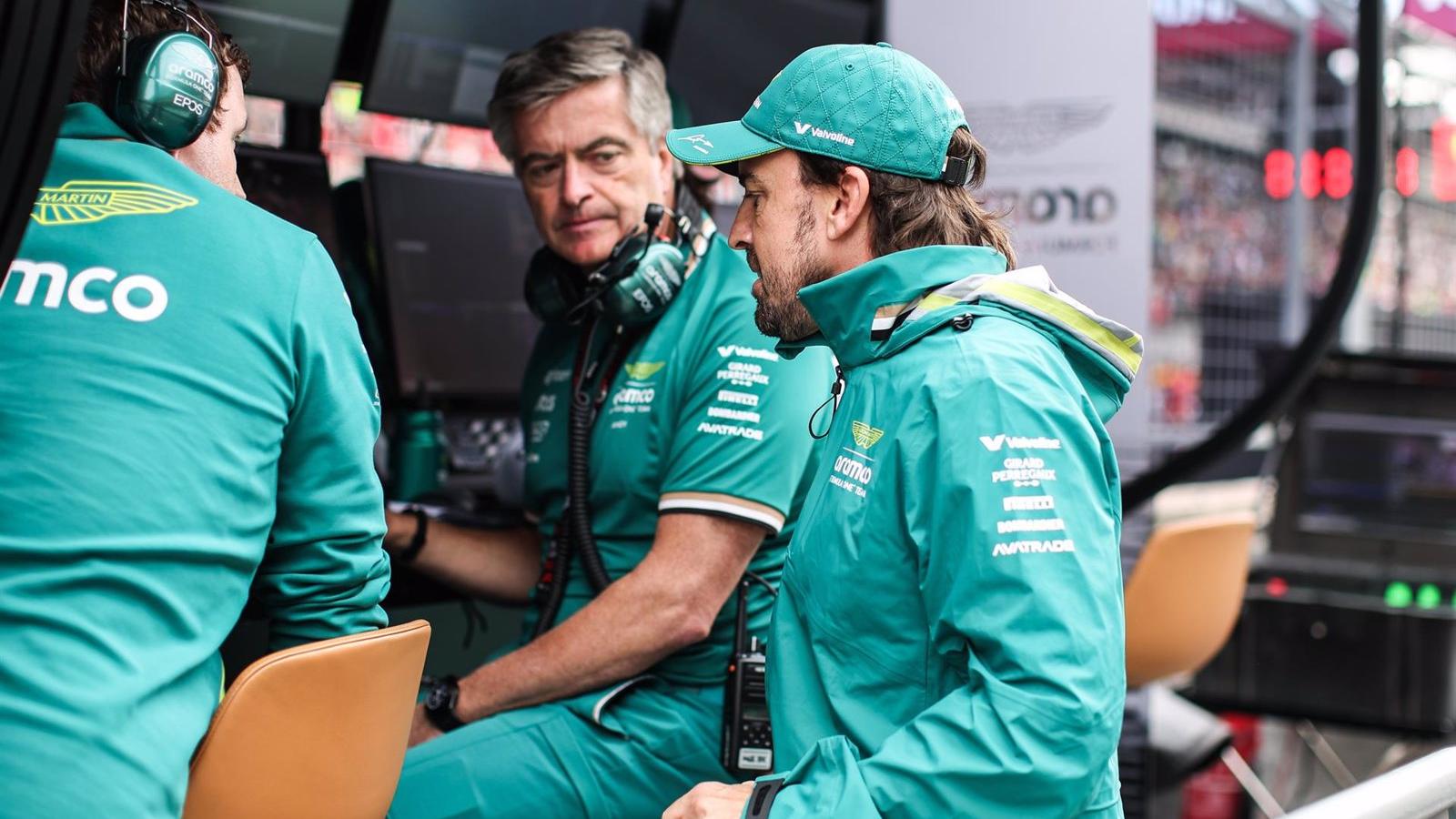 Fernando Alonso: "Es una buena señal que nos relacionen con Newey"