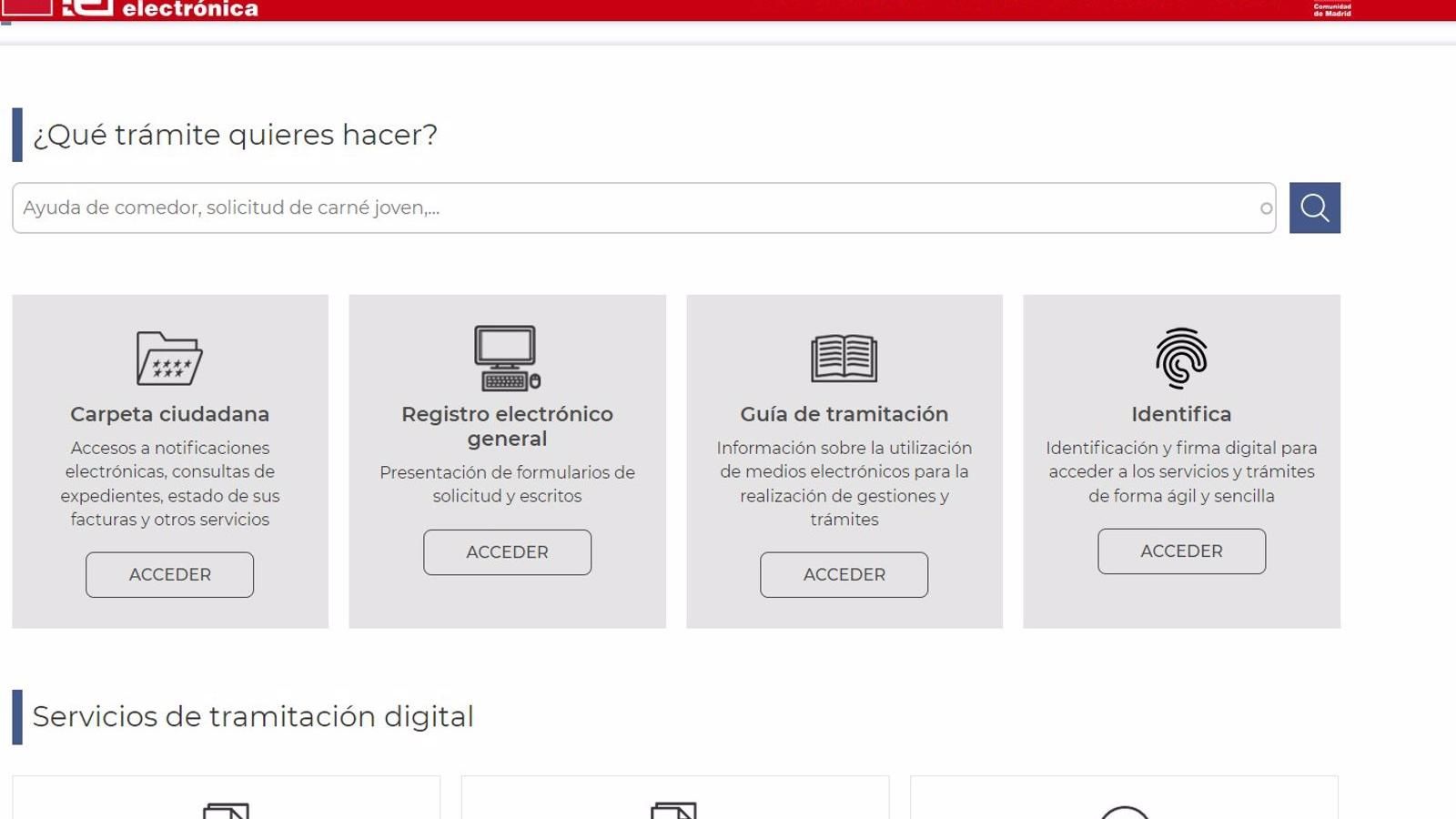 El portal web y las aplicaciones móviles regionales de Madrid, entre los mejores de España