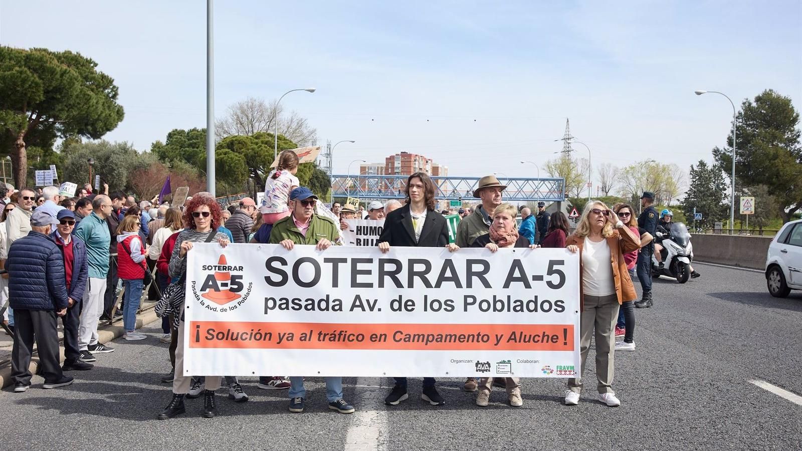 Vecinos de Campamento acusan al Ayuntamiento de Madrid por falta de acción ambiental