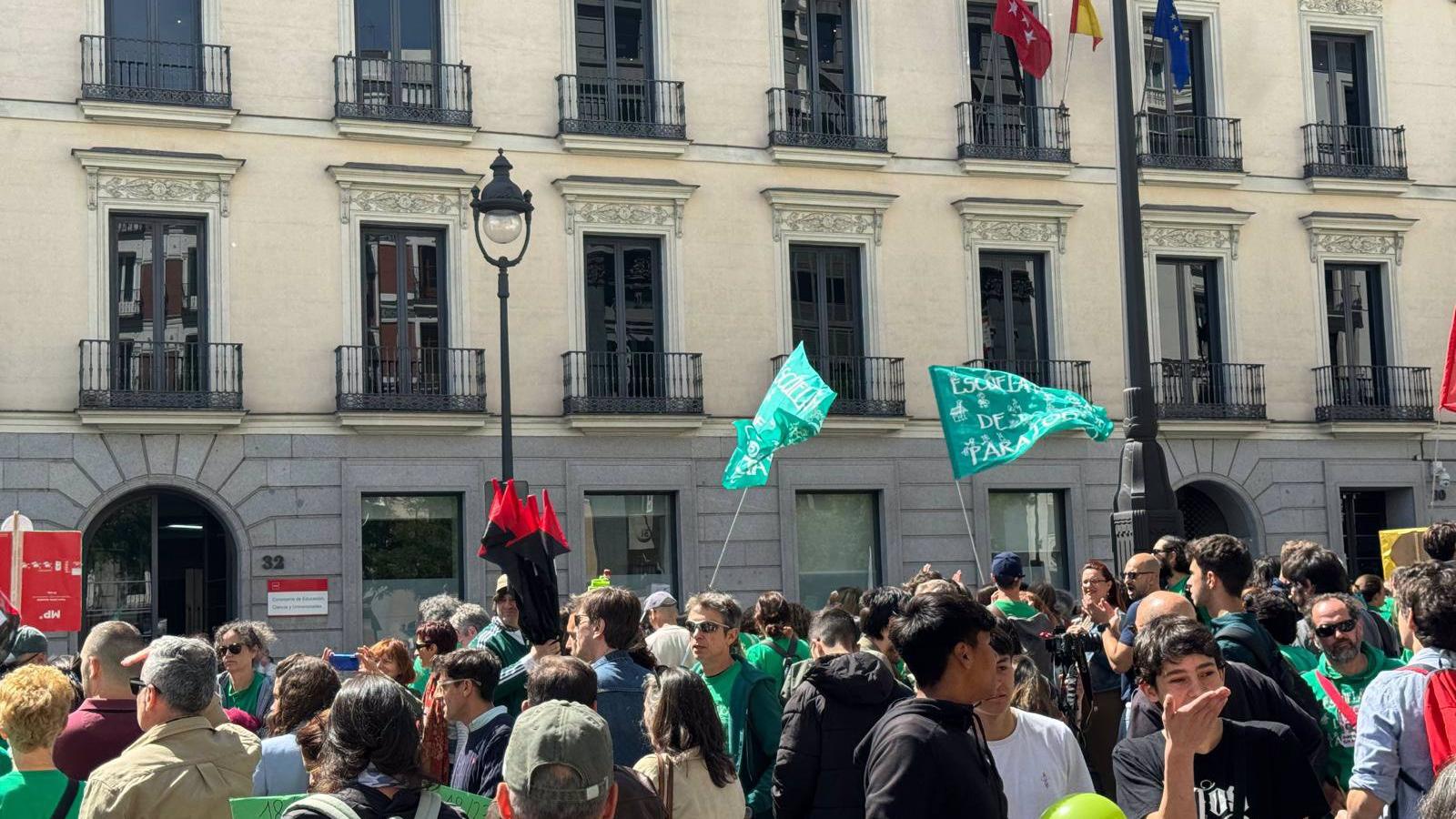 Comunidad de Madrid y sindicatos discrepan en el seguimiento de la huelga