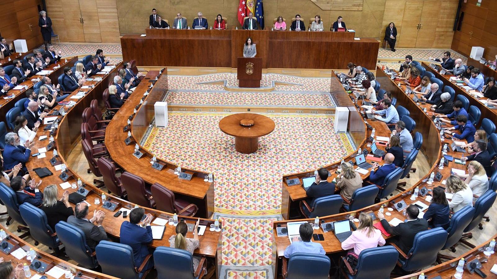 El PP defiende en la Asamblea la creación de la comisión de investigación sobre Begoña Gómez y la UCM