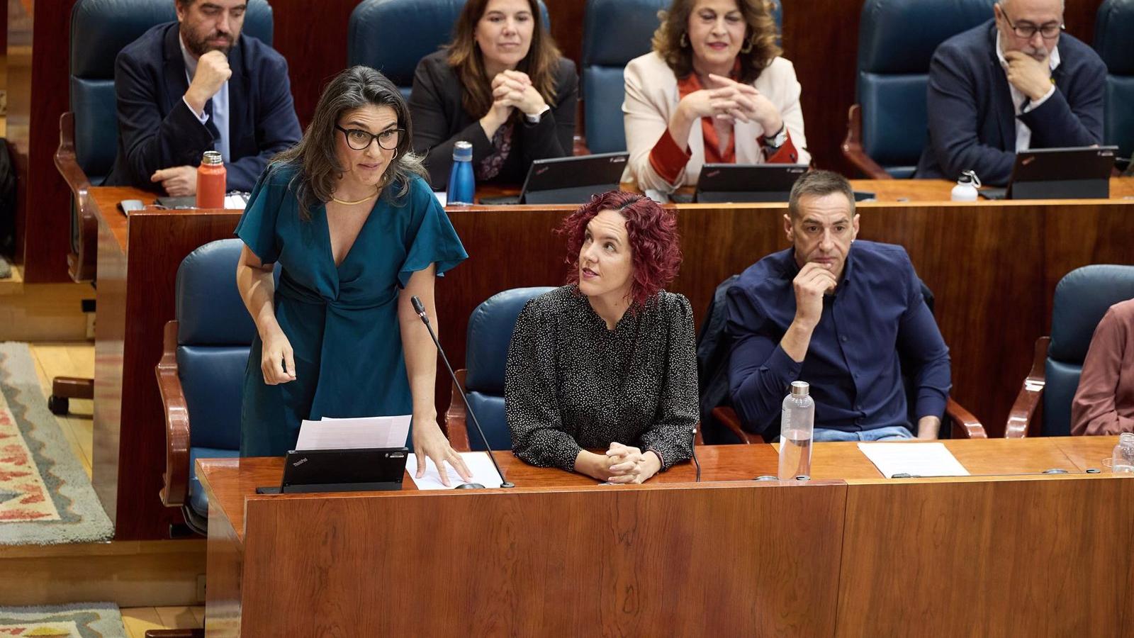 Ayuso pregunta a Más Madrid si pondrá lonas por "las judías asesinadas, mutiladas y desguazadas" por Hamás