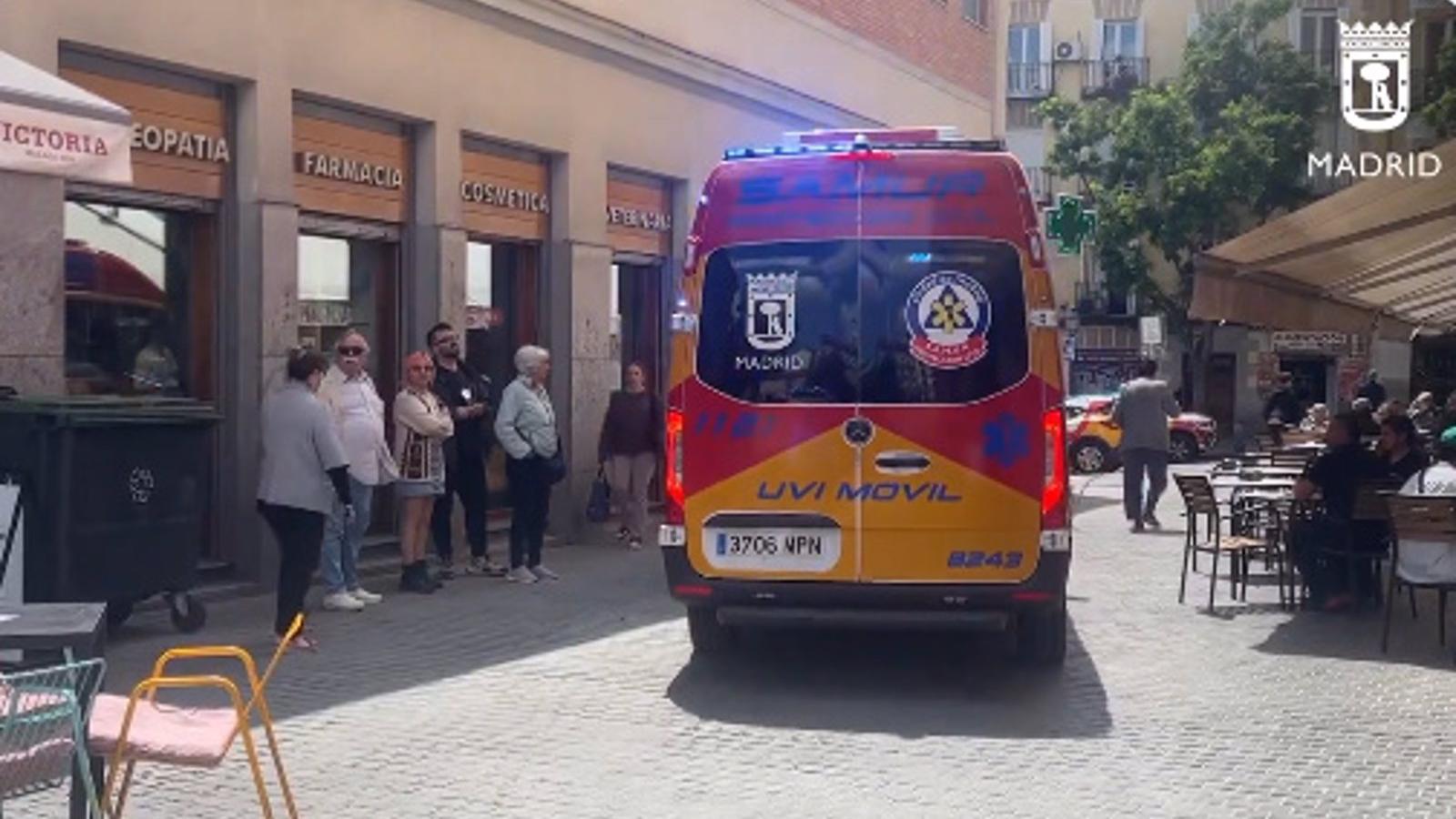 Herido grave tras apuñalamiento en Lavapiés